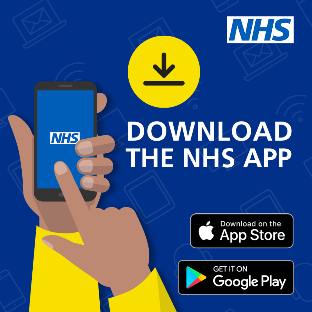 getting started NHS  app